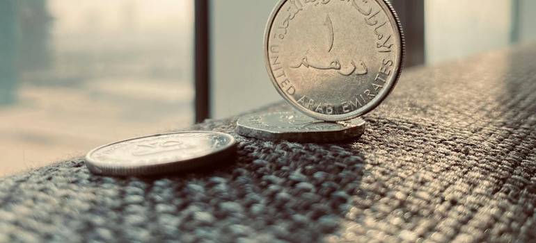 UAE dirham coins