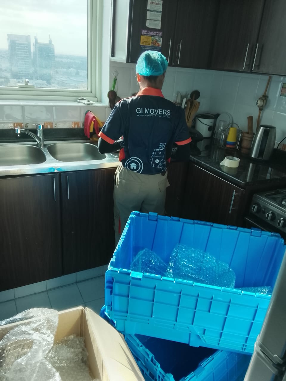 Professional packing services in Khalifa City Abu Dhabi - GI Movers UAE