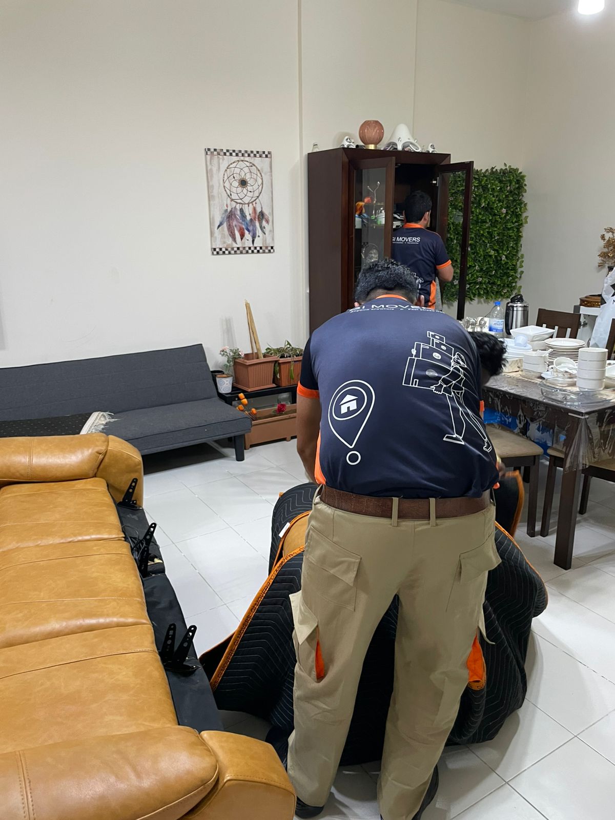 Trusted moving service packing furniture in Al Furjan